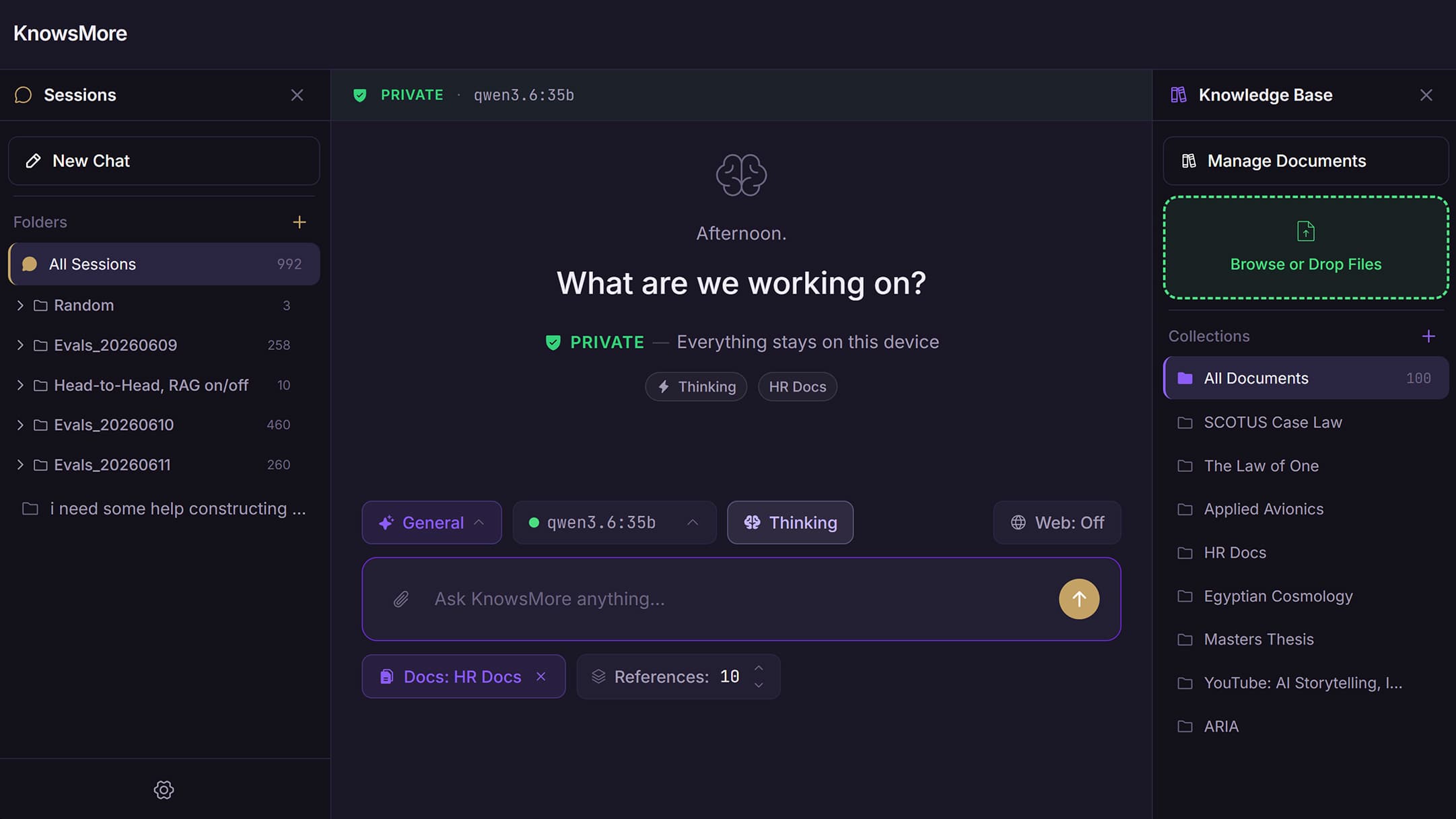 Project: KnowsMore